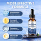 Magnesium Glycinate Liquid Drops with Taurate & Citrate, Magnesium Supplement for Sleep, Calm & Relaxation, with Potassium & Omega-3, High Absorption Formula, Blueberry Flavor, 2 Fl Oz