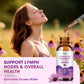 Lymphatic Drainage Drops Supplements for Immune, Lymph System Support, Cleanse & Detox, Liver Health with Echinacea,Elderberry,Cleavers Herb,Burdock, Calendula, Vegan, Non-GMO,Natural Flavor, 2 Fl Oz