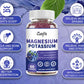 2 Packs Calcium Magnesium Potassium Complex Supplement Zinc Gummies Blueberry Flavor