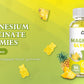 Catfit Sugar Free Magnesium Gummies for Adults & Kids with Vitamin Pineapple Flavor