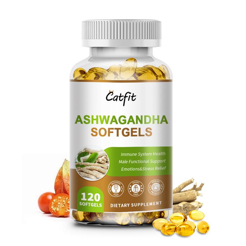 Ashwagandha Softgels Capsule Supplement