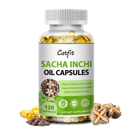 Sacha Inchi Oil Capsules 600mg Rich Source of Flaxseed Oil Essential Fatty Acids Antioxidants Improve Skin and Hair Health Odorless Softgel Much Healthier Than Fish Oil