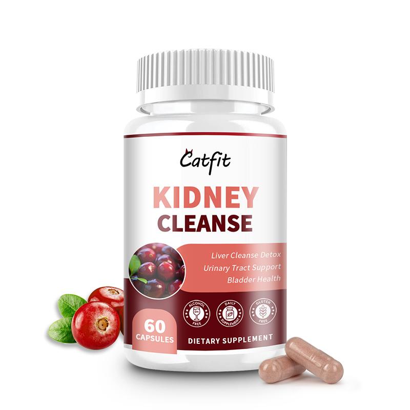 Catfit Kidney Cleanse 120 Liver Cleanse Capsules Dietary Supplement