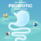 Probiotic, Supports Digestive Absorption, 300 Billion CFU - 10 Diverse Strains Plus Organic Prebiotic,Designed for Overall Digestive Health and Supports Occasional Constipation,Diarrhea,Bloating