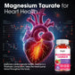 Magnesium Taurate Gummies 60 Caps 1800mg Enhanced Absorption for Restful Sleep, Relaxation, Positive Mood, Wellness, GABA Levels, Cardiovascular Health,For Women and Mens