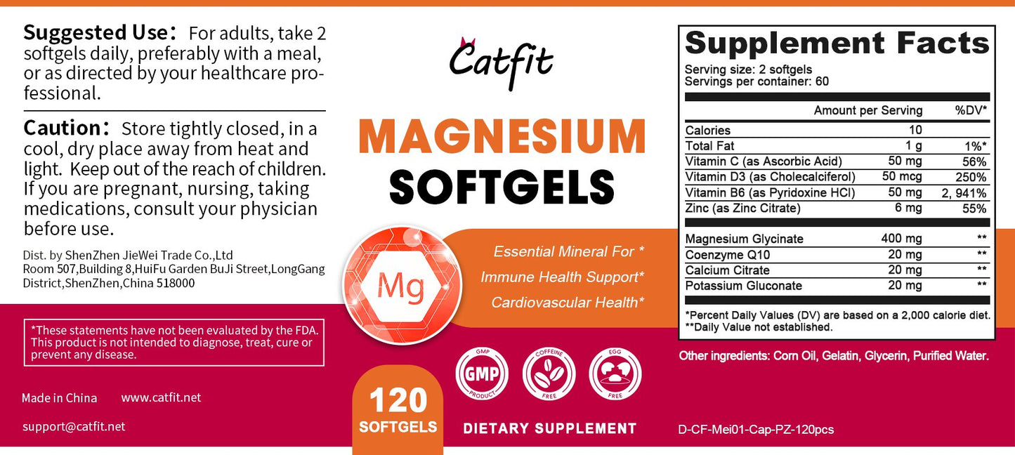 Magnesium Glycine capsules