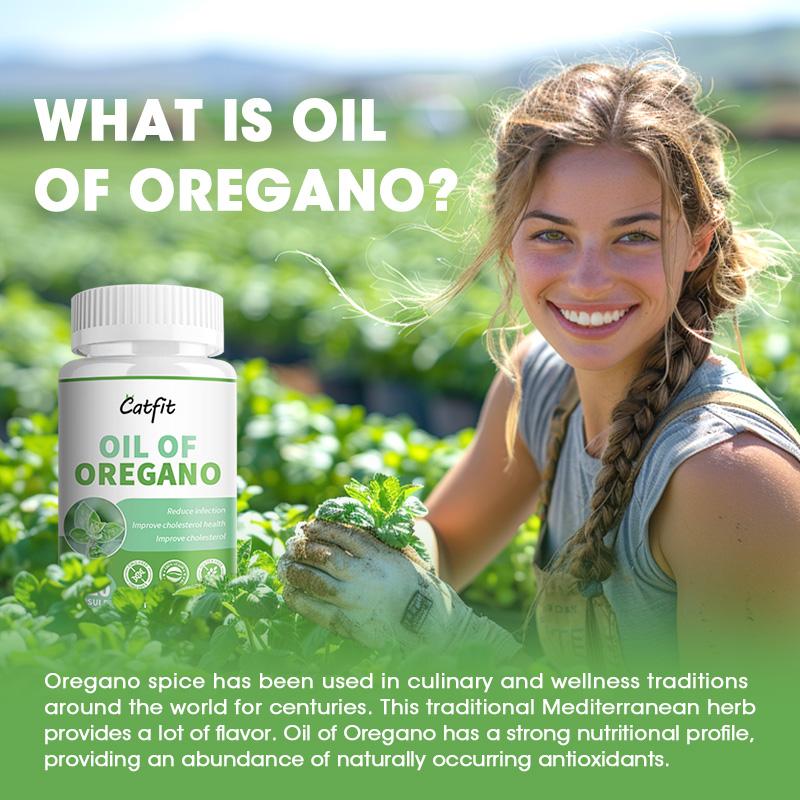 Oil of Oregano Extract 400 mg,Relieve All Types of Pain,Sterilize And Antibacterial, Prevent Skin infection,Help Digestion