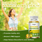 Evening Primrose Capsules 400mg Supports Hormonal Balance, Immunity, Healthy Skin and Heart Health Daily Vitamin Non-GMO