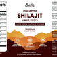 Catfit Shilajit Liquid Drops 2 Packs