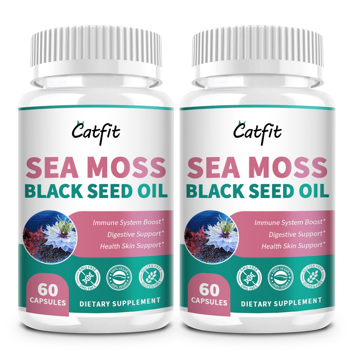 Sea Moss Black Seed Oil Capsules