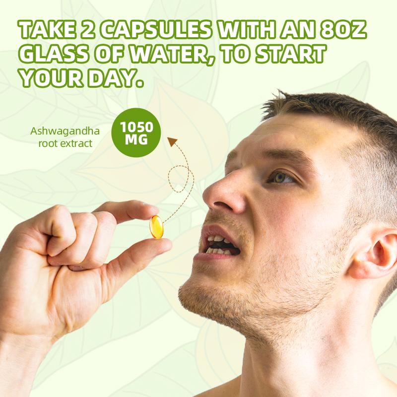 Ashwagandha Softgels Capsule Supplement