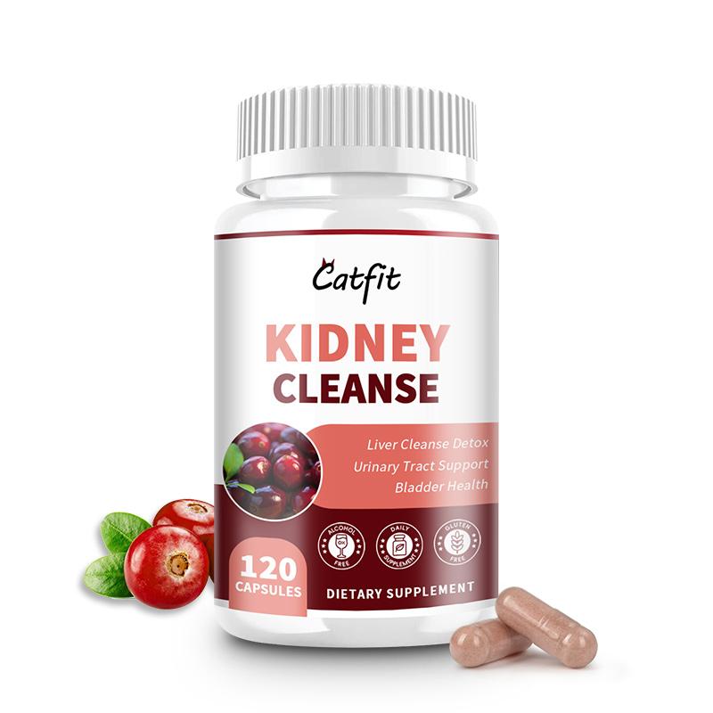 Catfit Kidney Cleanse 120 Liver Cleanse Capsules Dietary Supplement