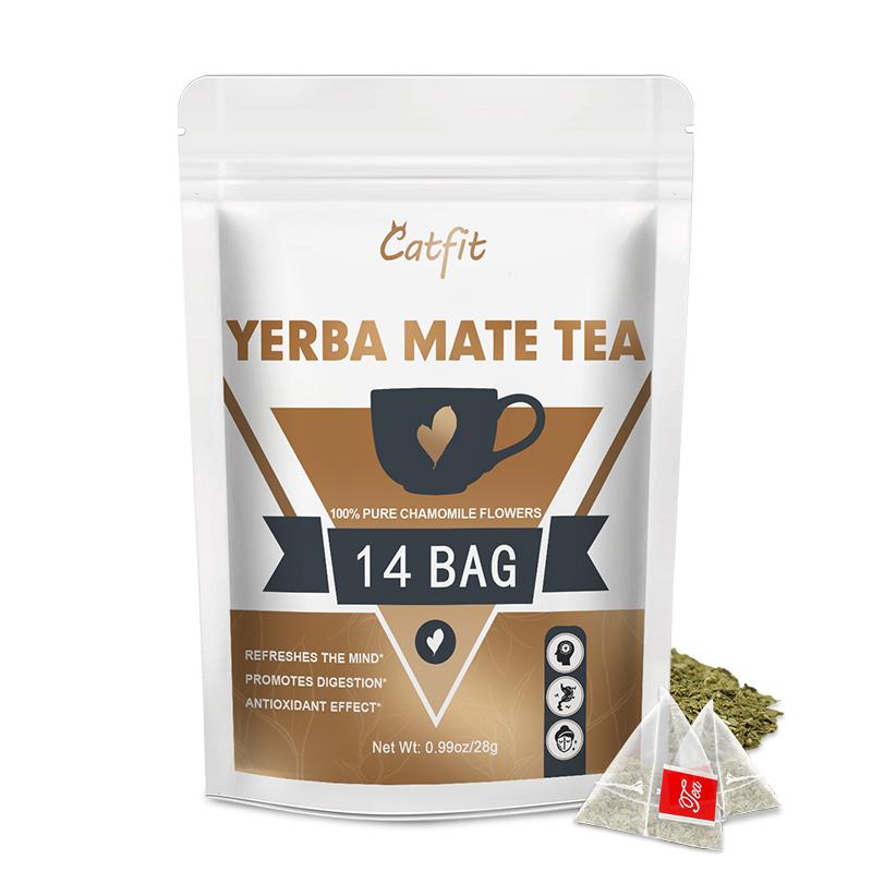 Yerba Mate Tea Bag for Clean Natural Energy, Improved Focus, Concentration