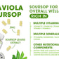 Soursop Graviola Gummies, Soursop Leaves Extract Herbs for Immune Boost, Antioxidant and Overall Health Support, Soursop Fruit, High-Absorption, Gluten Free, Vegan, 60 Gummies