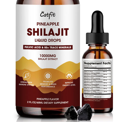 Catfit Shilajit Liquid Drops 2 Packs