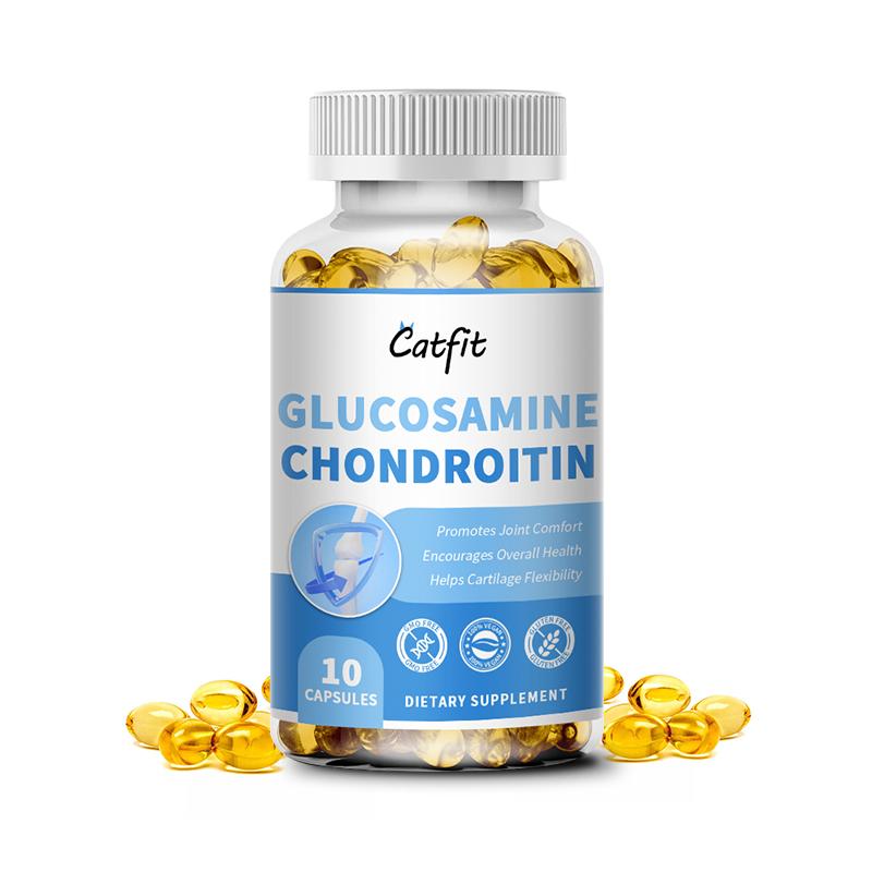 Glucosamine Chondroitin Capsules MSM Triple Strength 300 mg Comfortable for Hips, Knees, Joints and Back - Joint Supplement, Non-GMO