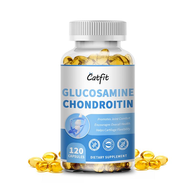 Glucosamine Chondroitin Capsules MSM Triple Strength 300 mg Comfortable for Hips, Knees, Joints and Back - Joint Supplement, Non-GMO