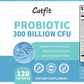 Probiotic, Supports Digestive Absorption, 300 Billion CFU - 10 Diverse Strains Plus Organic Prebiotic,Designed for Overall Digestive Health and Supports Occasional Constipation,Diarrhea,Bloating