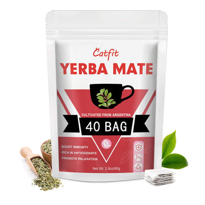 Catfit Yerba Mate Tea 40 Bags