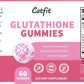 Glutathione Gummies Anti-Aging Whitening Gummies Skin Glow Vitamins Gummies Beauty Supplements Original Gummy 60Pcs/Bottle