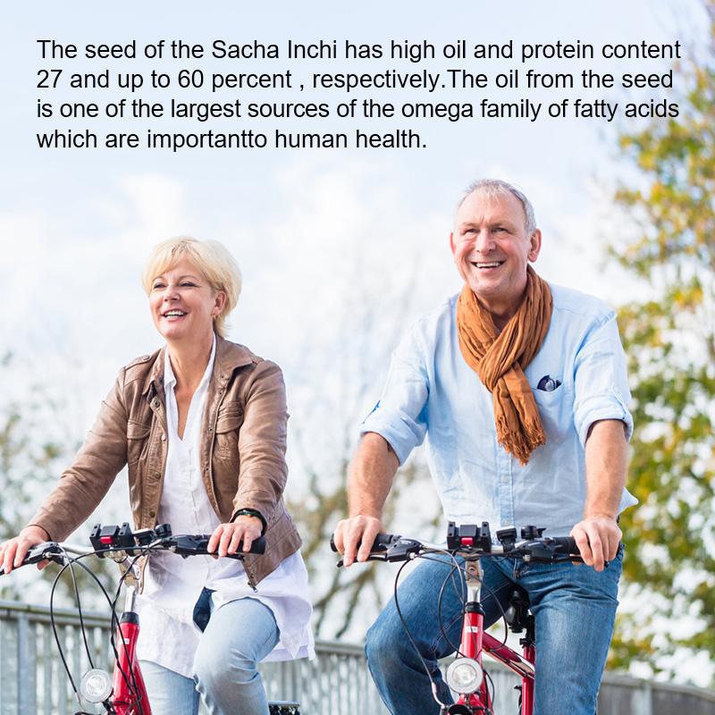 Sacha Inchi Oil Capsules 600mg Rich Source of Flaxseed Oil Essential Fatty Acids Antioxidants Improve Skin and Hair Health Odorless Softgel Much Healthier Than Fish Oil