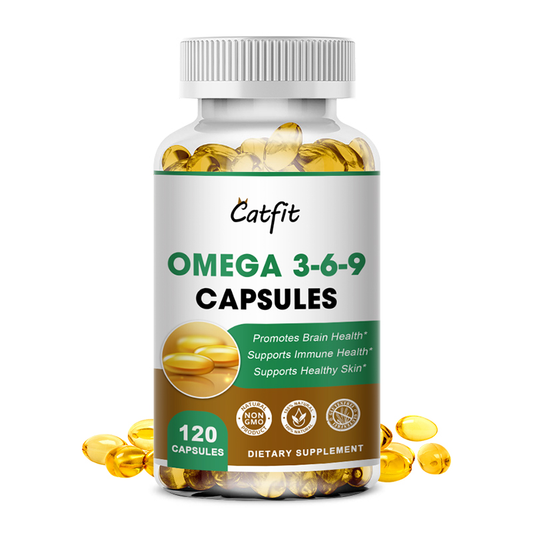 Omega 369 Oil Capsule Vegen Omega Blend Support Heart & Brain Healthy - 120 Count
