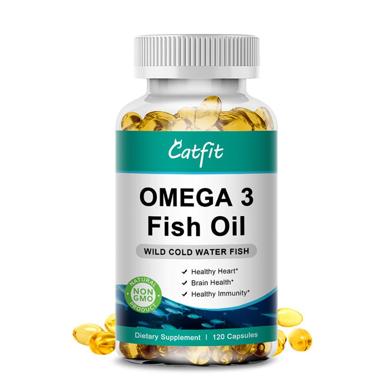 Catfit Nature Organic Roughy Oil Omega3 Deep Sea Fish-Oil Anti-aging Cod-liver Oil Brain Care Item for Elderly People