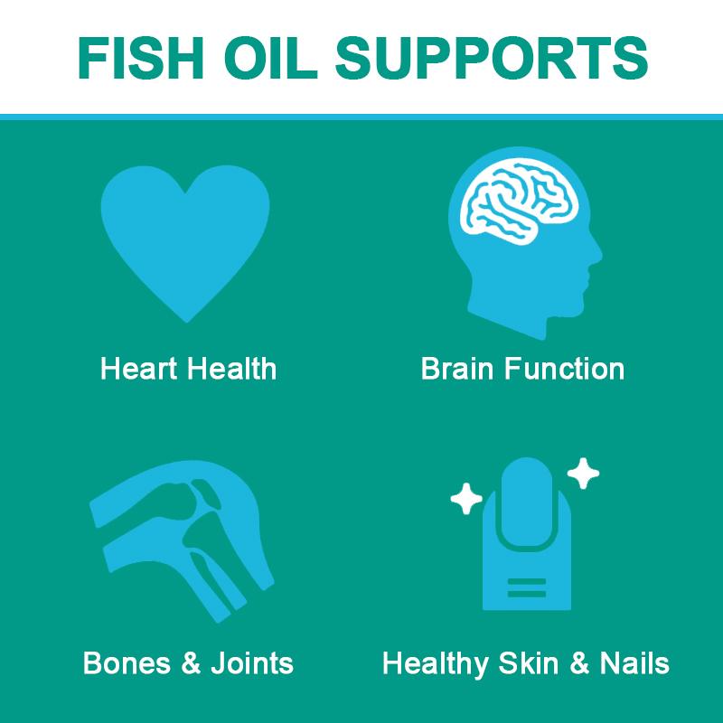 Catfit Nature Organic Roughy Oil Omega3 Deep Sea Fish-Oil Anti-aging Cod-liver Oil Brain Care Item for Elderly People