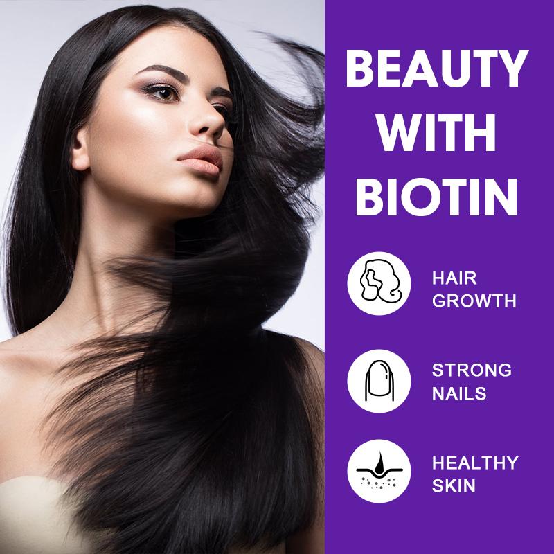 Catfit Biotin Collagen Gummies 25000mcg Blueberry Flavor for Hair Nails and Skin，Joint and Gut Support, Anti Aging